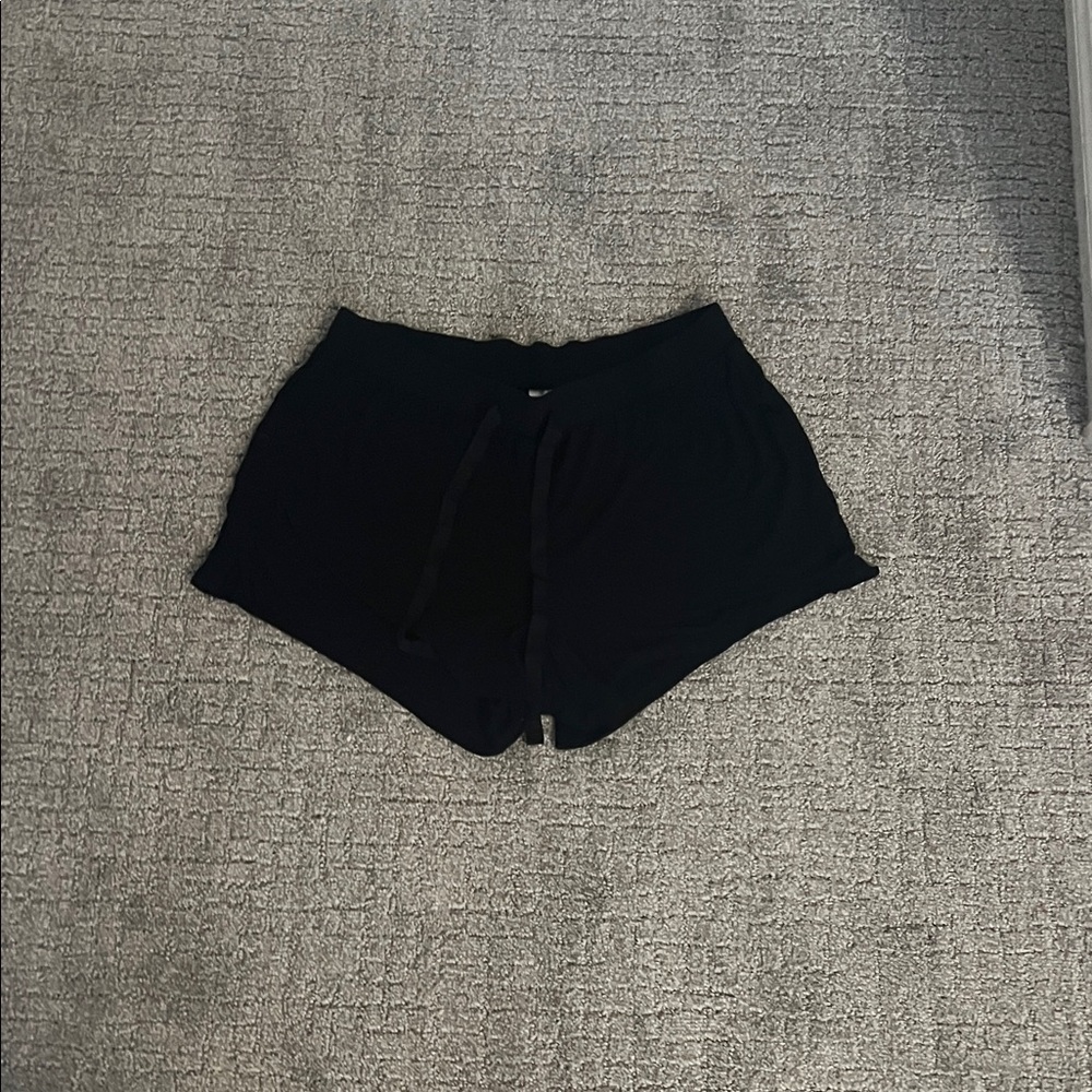 Women's Black Athletic Shorts